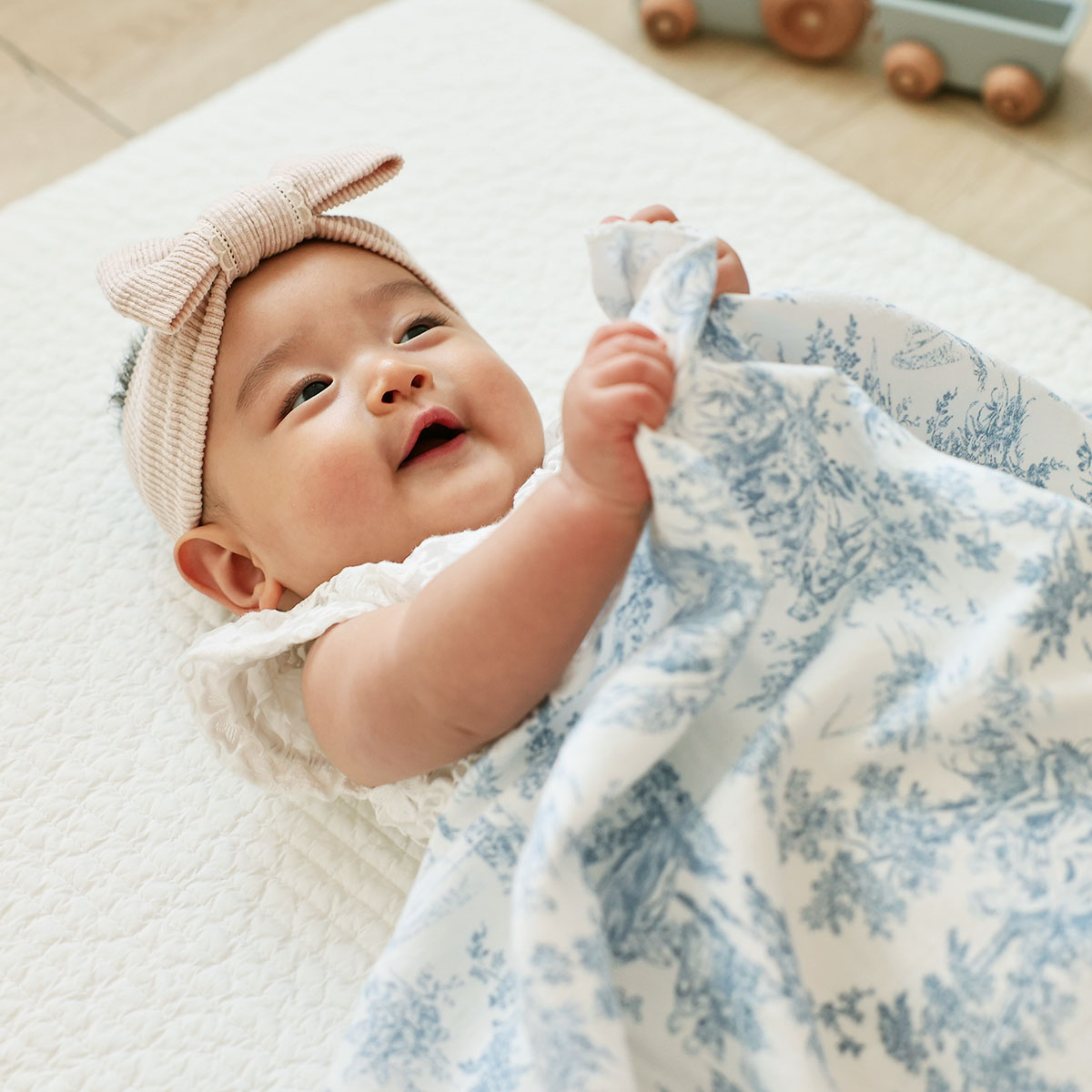 [설레이나 봄♥️] 사가 신생아 가브리엘 거즈 사계절 아기 블랭킷
